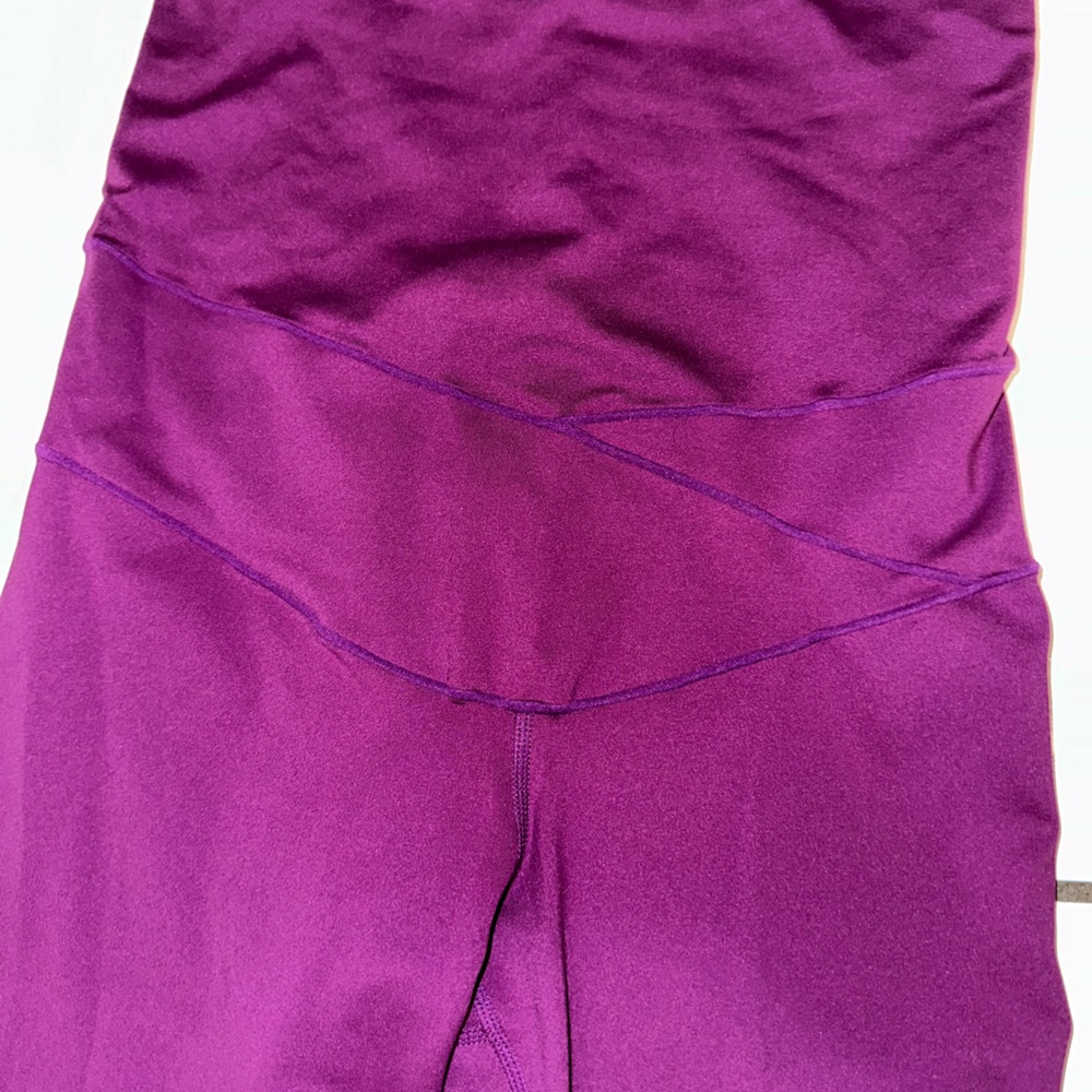 Purple Nike, high waisted leggings.